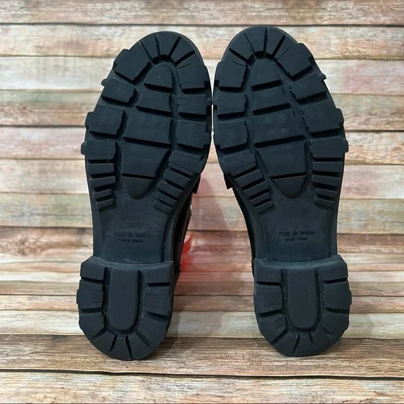 Rag & Bone Black Shiloh Boots
